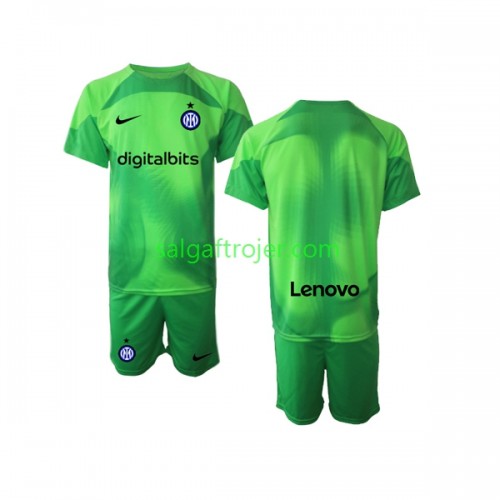 Internazionale Milano Fodboldtrøjer Målmand Børn 3. sæt 2022/23 Kort ærmer Internazionale Milano Fodboldtrøjer Målmand Børn 3. sæt 2022/23 Kort ærmer